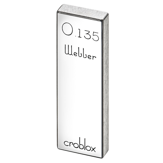 STARRETT RC .135 A1 Rect. Croblox Gage Block - .135 In., Grade A1