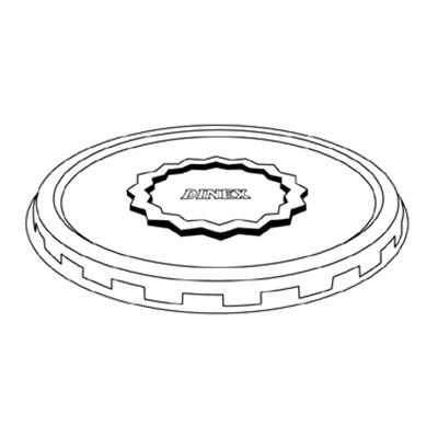 Dinex Tropez Disposable Lid for 9oz Bowls