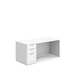 PL102 66"W x 30"D DESK SHELL - White