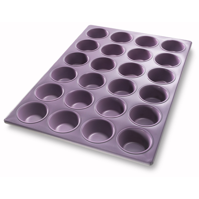 Chicago Metallic 65525 14-1/16" X 20-11/16" Overall Allergen Management Cupcake Pan