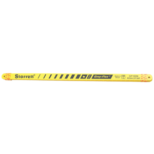 STARRETT GF1224 12'' x 1/2 x .025 x 24T, High Carbon Steel