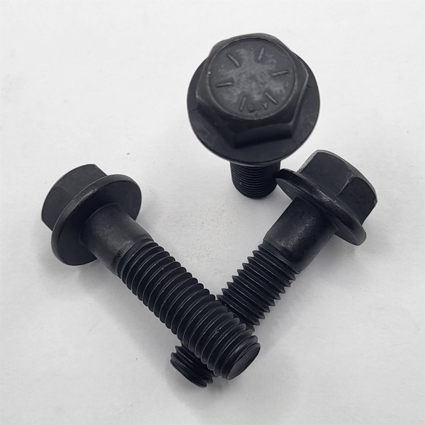 1/2" - 13 X 2 1/4" IFI-111 HEX FLANGE SCREW SAE J429 GR 8 ZINC PHOSPHATE AND OIL