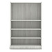 PL155 47"H BOOKCASE- Silver Birch