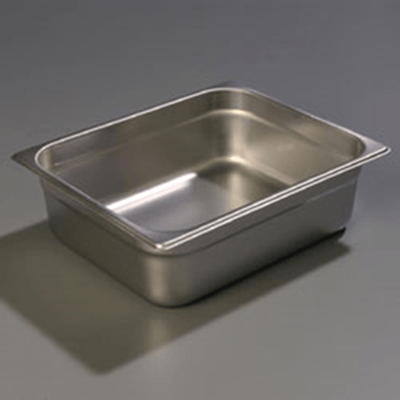 Carlisle 607124 Light-Duty 1/2 Size, 4"D Food Pan