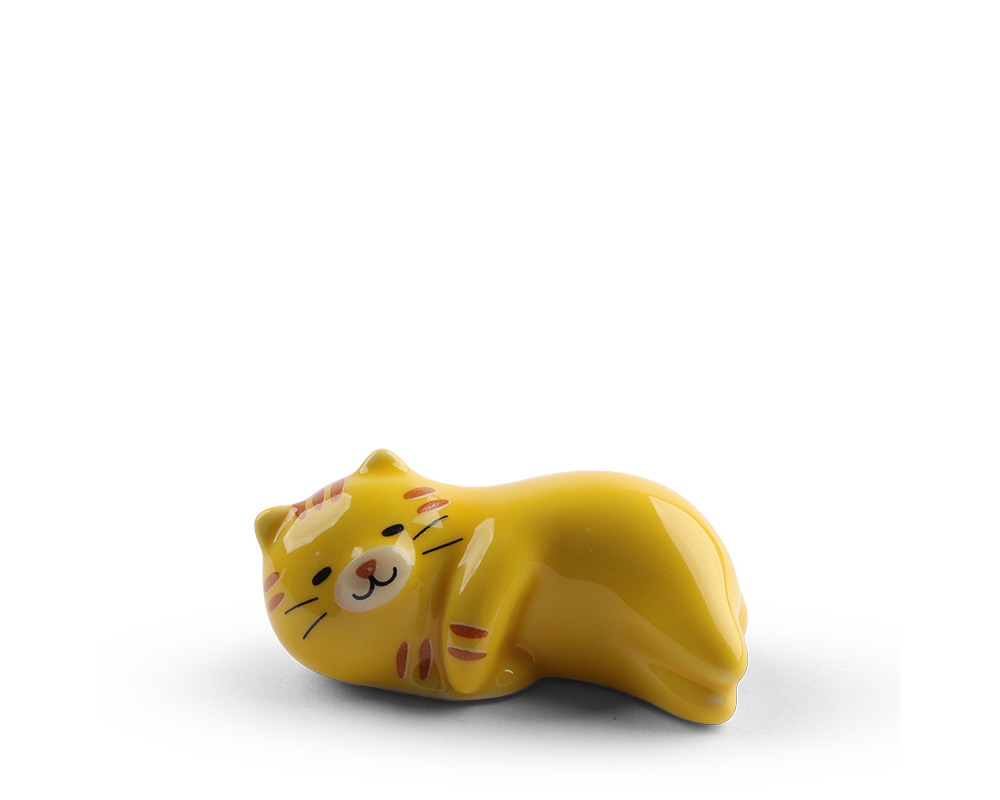 Chopstick Rest Cat Tora Relaxing