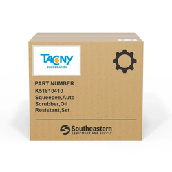Tacony - K51810410 - Squeegee,Auto Scrubber,Oil Resistant,Set