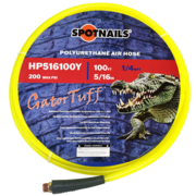 5/16" x 100' Poly Hose w/o Fittings (Yellow), 1/4" NPT