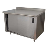 Advance Tabco CF-SS-365M Work Table Cabinet Base with Sliding Doors