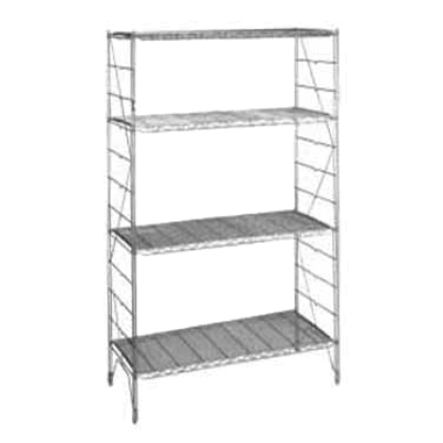 Metro 1872C Regular Erecta Shelving Upright 18"W X 73-1/2"H