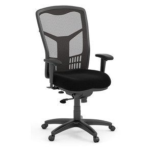 7701 HIGHBACK EXEC CHAIR-BLACK 9106