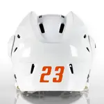 1 Color Custom Font Die Cut Number Decals - Hockey