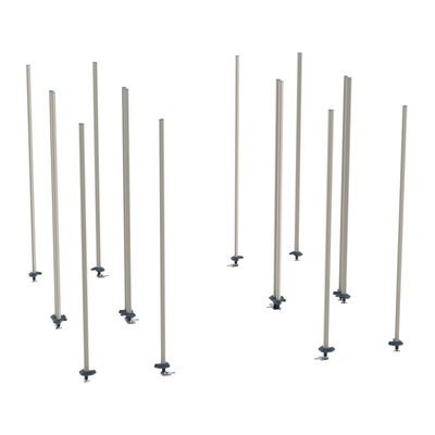 Metro lbTEX3 Qwiktrak Double Deep Stationary End Unit Kit