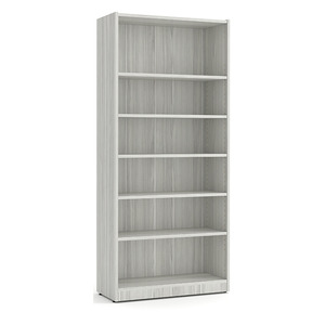 PL156 71"H BOOKCASE- Silver Birch