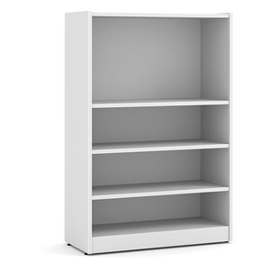 PL155 47"H BOOKCASE- White