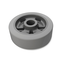 Tennant/Nobles - 4034399 - Wheel, 06.0D 2.00W 1.19B, Gray Rbr (Replaces Tennant 1060130)
