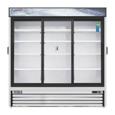 Everest EMGR69C Reach-In Chromatography Refrigerator 3 Glass Doors, 115v, NSF - 69 cu. ft.