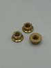 M10 - 1.5 DIN 6923 HEX FLANGE NUT CLASS 10 ZINC YELLOW