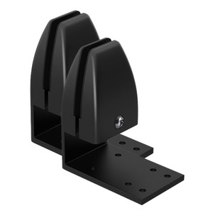 EDGE MOUNT SCREENN BRACKET PAIR- BLACK