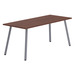 PLTADJDFCHAR - STRUXTURE TABLE FRAME - DESK -  Charcoal