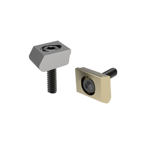 Jergens 13213 Clamp Kit, Blunt, Brass 8-32