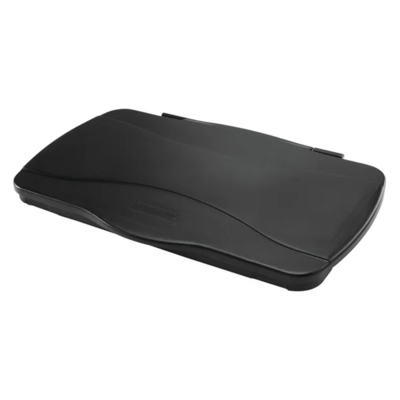 Slim Jim® Lid - Flat - 21.9" x 13.6" - Black