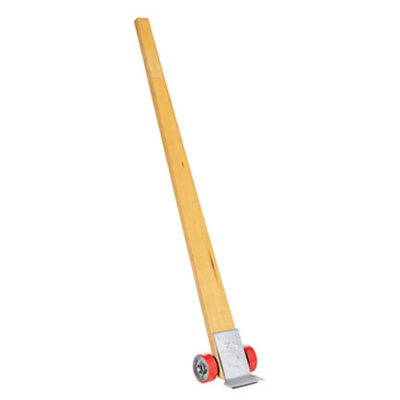 Pry Dolly - Wood Handle - 4250 lb Capacity - 7-1/8" Nose Plate
