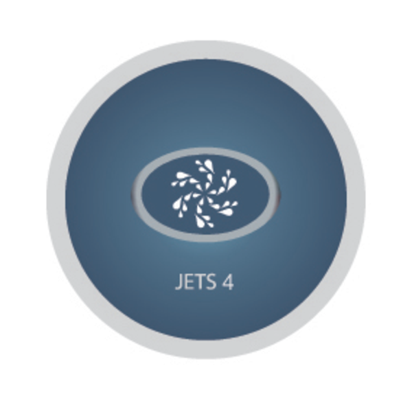 Balboa AX10 Jets4 Topside Overlay 80-11908