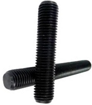 7/16" - 14 X 24" FULLY THREADED STRAIGHT ROD SAE J429 GR 8 PLAIN