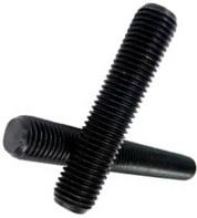 1 1/2" - 6 X 6" FULLY THREADED STRAIGHT ROD SAE J429 GR 8 PLAIN