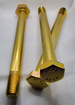 1" - 8 X 10 3/4" STRUCTURAL HEAVY HEX HEAD BOLT A325 ZINC YELLOW