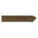 PBTC66L 66" CORNER TRANSACTION TOP LEFT - Modern Walnut