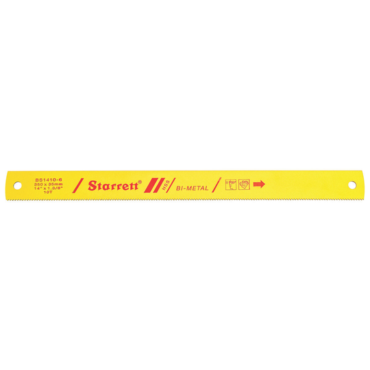 STARRETT BS1410-6 14 x 1-3/8 x .062 x 10T, Bi-Metal