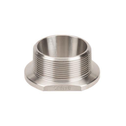 CCI 2" Stainless Steel Manifold Flange Coupling X 2" MPT Banjo