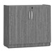 PL154 30"H BOOKCASE- Newport Gray