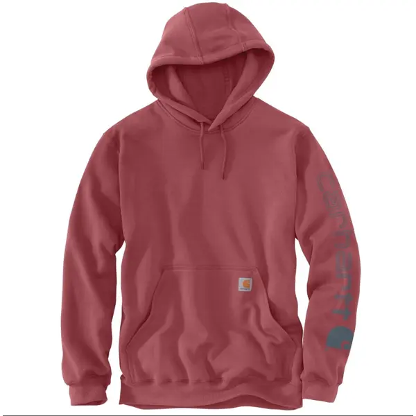 CARHARTT K288 - Loose Fit Midweight Logo Sleeve Graphic Sweatshirt - Amber Terrain