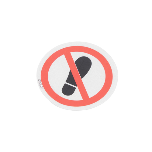 Tennant/Nobles - 4031716 - Label, Warning, 2X2 [No Step] (Replaces Tennant 1030507)