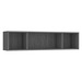 PL1044OH - 71" ELEMENTS SERIES OPEN HUTCH- Newport Gray