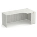 PL182R 71" PORKCHOP CREDENZA-RIGHT- SILVER BIRCH