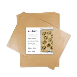 Natural Unbleached Parchment Paper Sheets (100 Count)