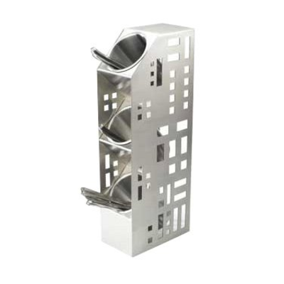 Cal-Mil 1605-55 5"W x 8"D x 20-1/2"H Squared Cylinder Display