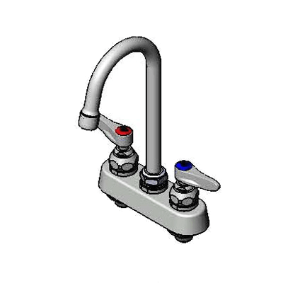 T&S Brass B-1141-02A Workboard/Bar Sink Faucet Deck Mount