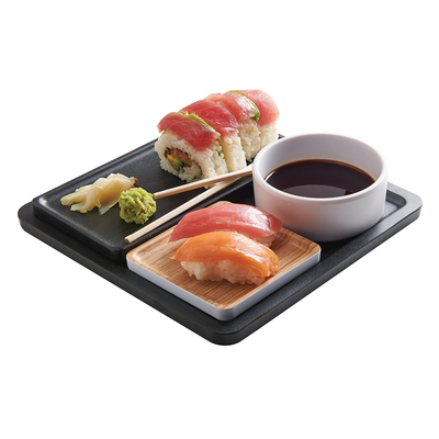 Cal-Mil 22099-13 9"W x 9"D x 1/2"H Serving Tray