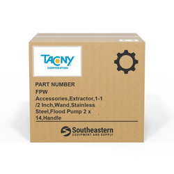 Tacony - FPW - Accessories,Extractor,1-1/2 Inch,Wand,Stainless Steel,Flood Pump 2 x 14,Handle
