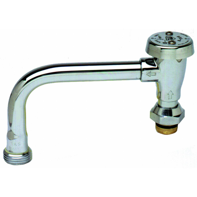 T&S Brass B-0409-02 Vacuum Breaker Swing Nozzle with Garden Hose Outlet