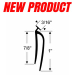 Louvered Window Trim Weatherstrip