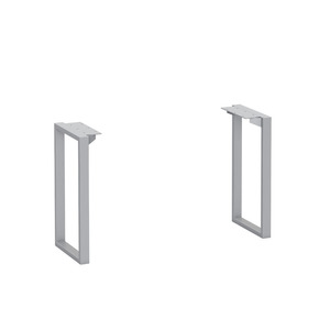 PLTLP-HS-27 27"LOOP HUTCH SUPPORT SET- SILVER