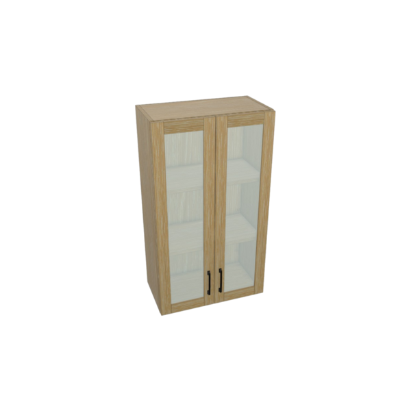 Chelsea Glass Door Wall Cabinet Kit - 24”x 42” X 13”