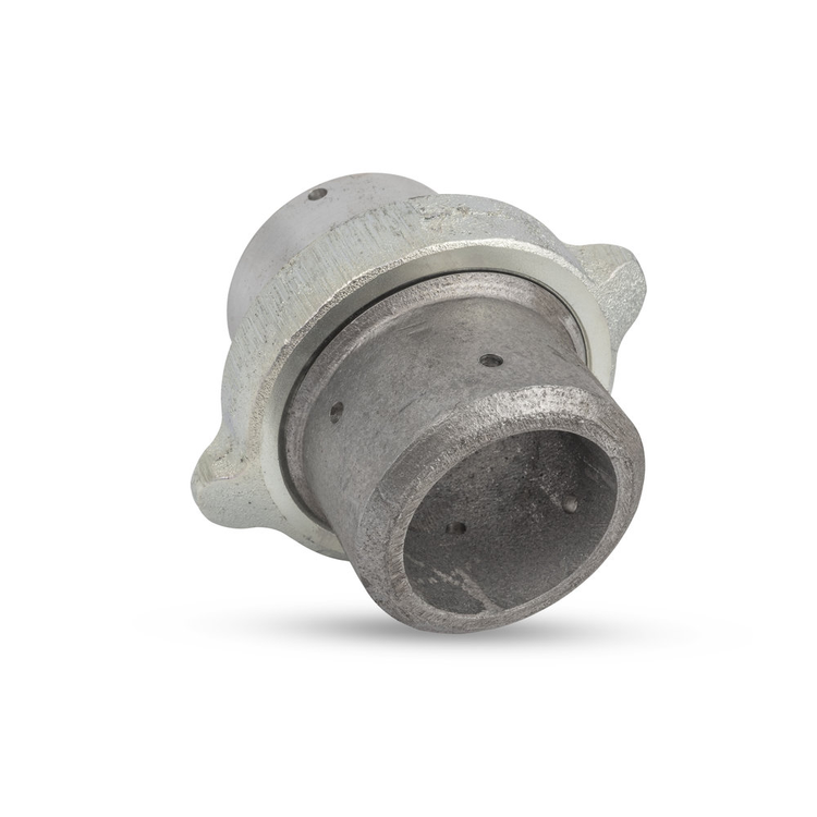 1-1/4" Aluminum Coupling Set with Steel Wing Nut