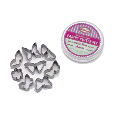 Winco CST-31 Cookie Cutter Set 8 Piece 