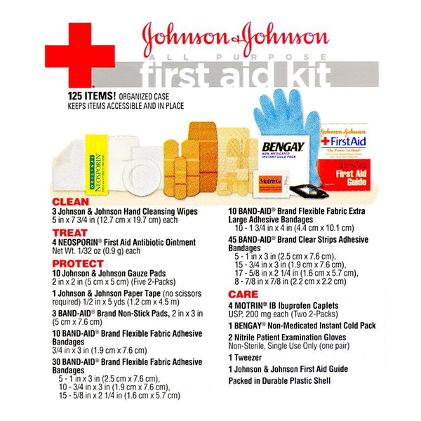Ready Care Johnson & Johnson First Aid Kit
